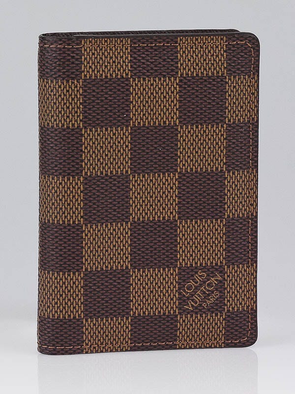 Louis Vuitton Damier Canvas Pocket Organizer Wallet