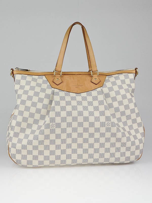 Louis Vuitton Damier Azur Canvas Siracusa GM Bag w/o Strap