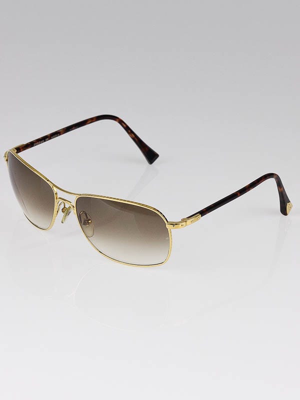 Louis Vuitton Brown/Gold Conspirator GM Sunglasses