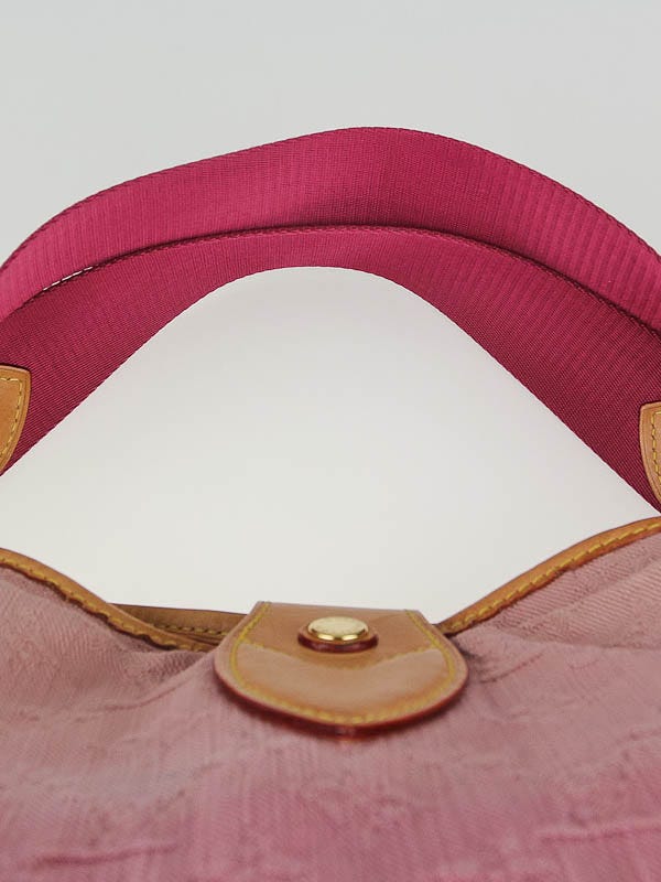 Louis Vuitton Limited Edition Rouge Fauviste Denim Monogram Denim Sunbeam  Bag - Yoogi's Closet