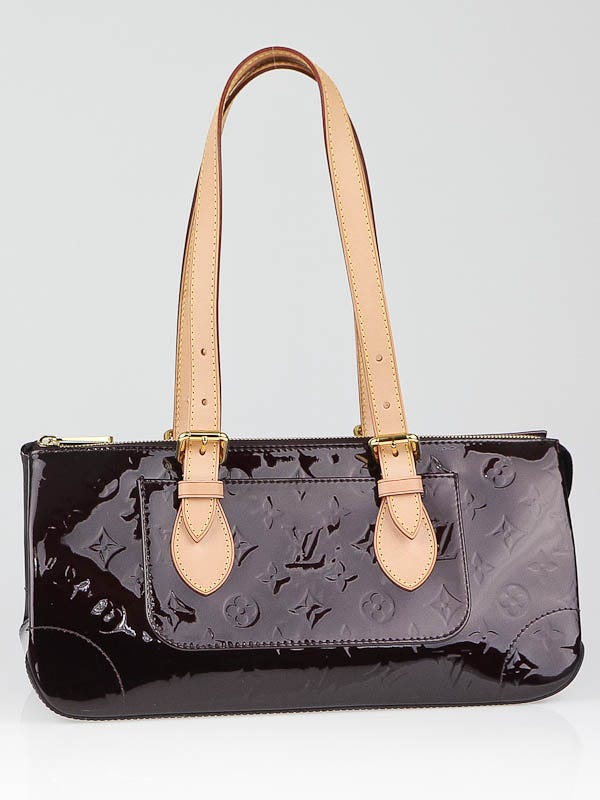 Louis Vuitton Amarante Monogram Vernis Rosewood Ave Bag