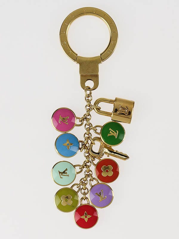 Louis Vuitton Multicolor Pastilles Key Holder and Bag Charm