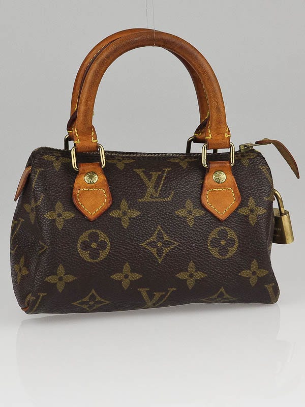 Louis Vuitton Vintage Mini Speedy Sac HL Monogram Canvas Hand Bag