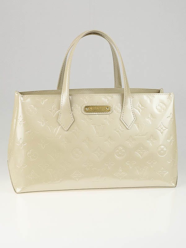 Louis Vuitton Perle Monogram Vernis Wilshire PM Bag 