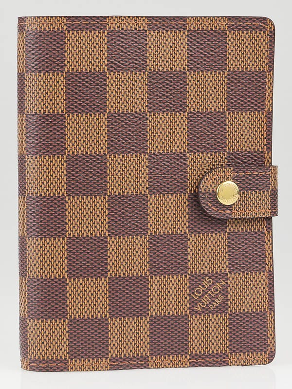 Louis Vuitton Damier Azur Canvas Small Agenda/Notebook - Yoogi's Closet