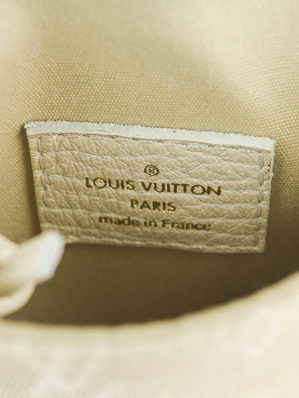 Louis Vuitton Ebene Monogram Mini Lin Canvas Pochette Cancun Bag - Yoogi's  Closet