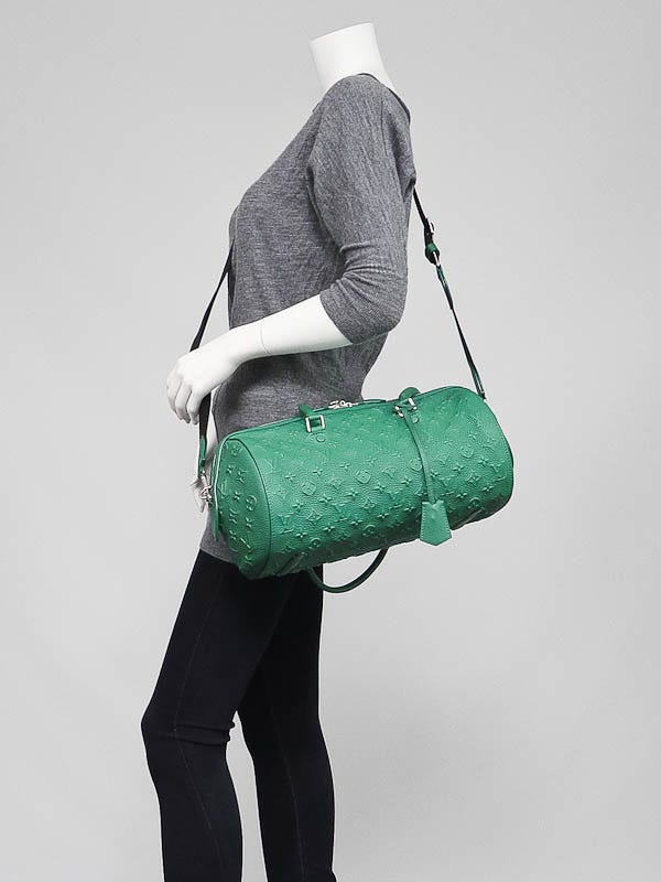Louis Vuitton Limited Edition Green Monogram Revelation Neo Papillon GM Bag  - Yoogi's Closet