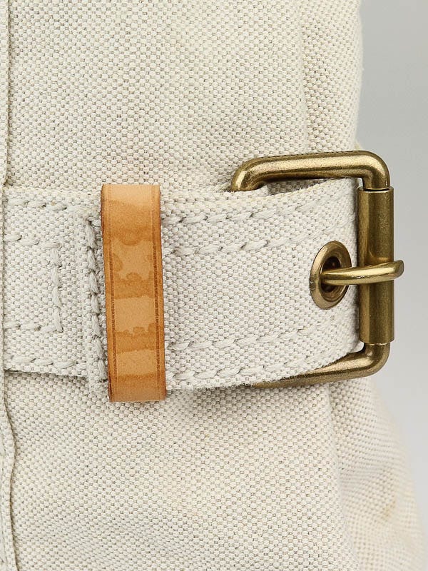 Louis Vuitton Globe Shopper Bag Beige Cloth ref.748328 - Joli Closet