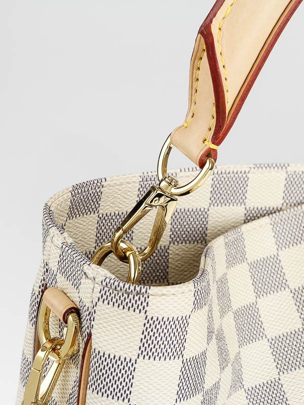 Louis Vuitton, Bags, Louis Vuitton Damier Azur Canvas Soffi Bag