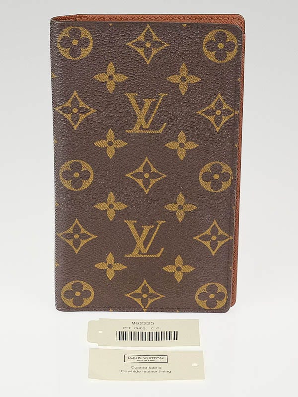 Louis Vuitton Monogram Canvas European Checkbook Wallet - Yoogi's