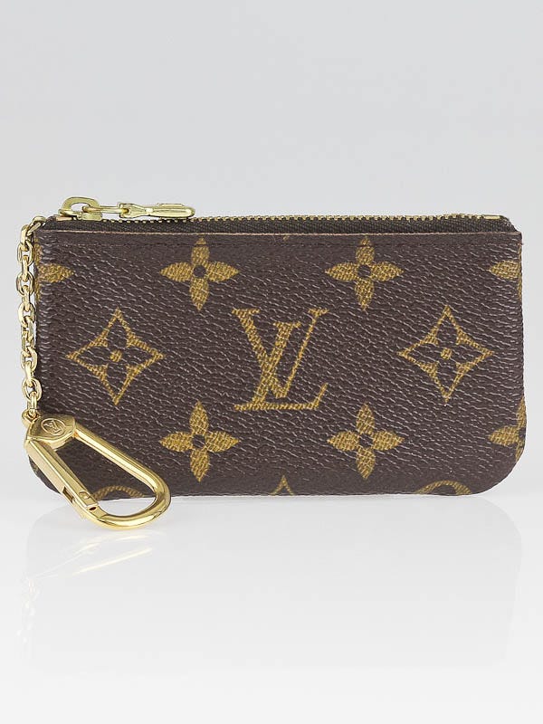 Louis Vuitton Monogram Canvas Pochette Cles Key Pouch