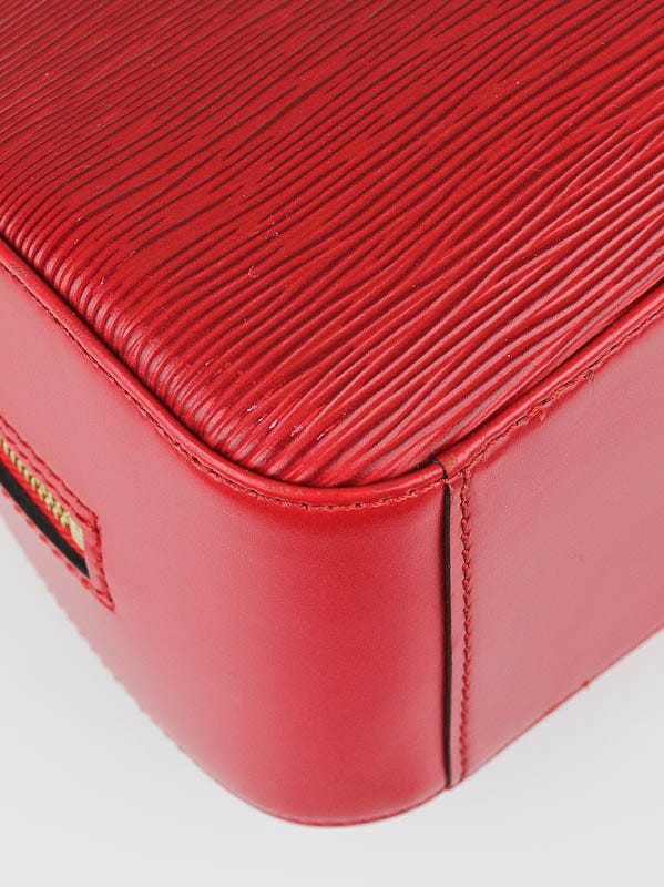 Louis Vuitton Rouge Epi Leather Jasmin Bag - Yoogi's Closet
