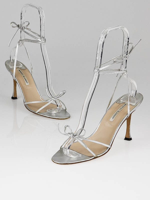 MANOLO BLAHNIK ⭐︎マノロ ビジュートリムレザーベルト M