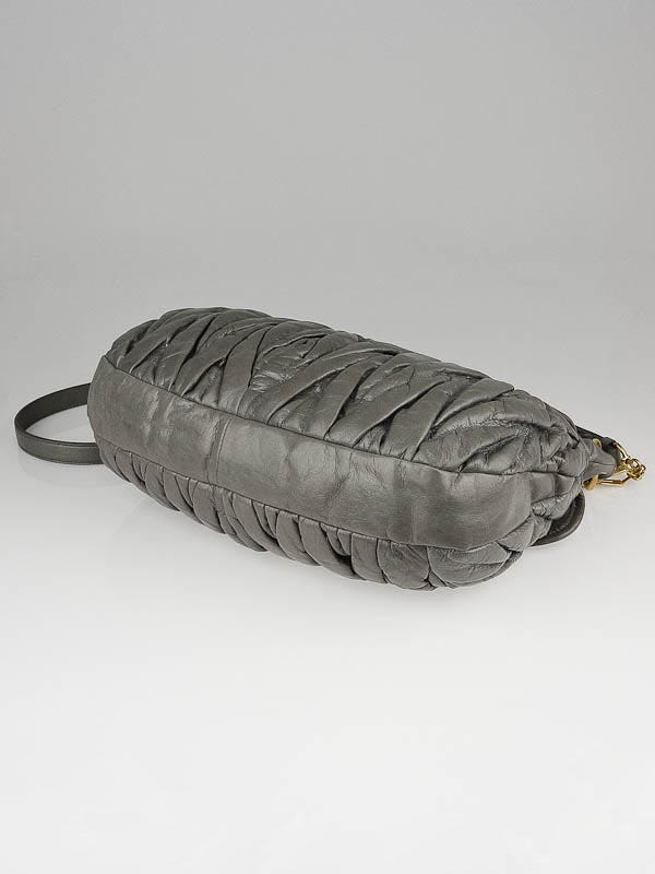Miu Miu Astro Matelasse Lux Nappa Leather Coffer Hobo Bag