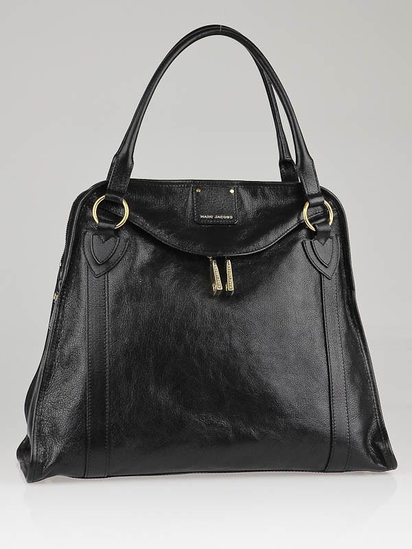 Marc Jacobs Black Leather Wellington Satchel Bag Yoogi s Closet