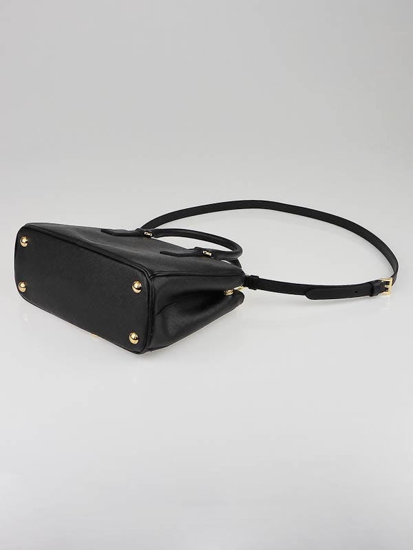 Prada Black Saffiano Lux Leather Mini Tote Bag BN2316 - Yoogi's Closet