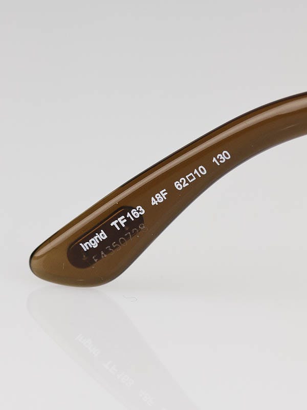 Tom Ford Brown Gradient Frame Gradient Tint Ingrid Sunglasses