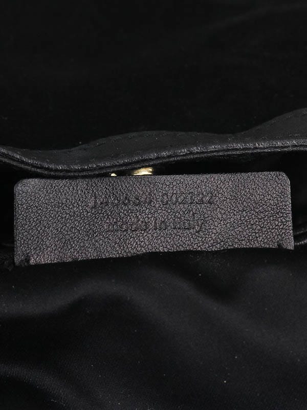 Yves Saint Laurent Black Suede Studded Byzance Sac Shoulder Bag