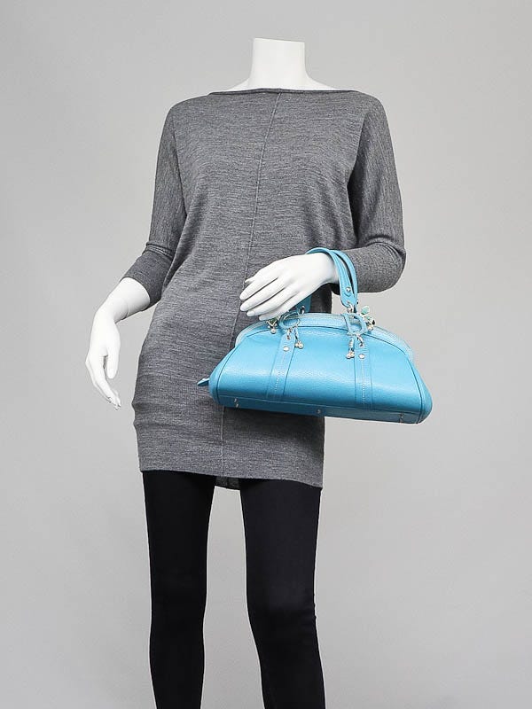 Christian Dior Limited Edition Turquoise Leather Butterfly