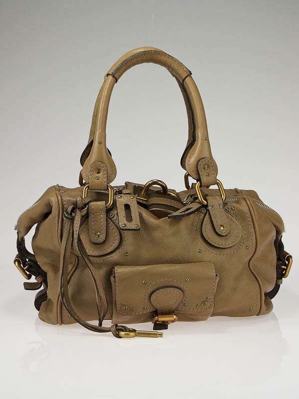 Chloe on sale taupe bag