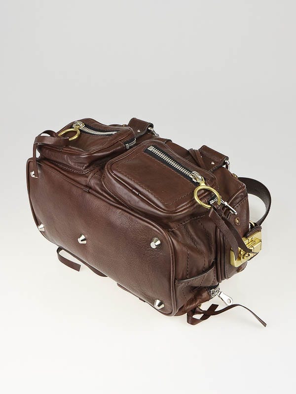 Chloe Chocolate Brown Leather Betty Bag | Yoogi's Closet