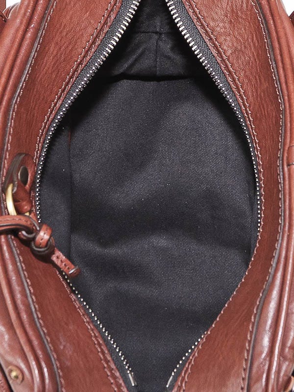 Chloe Chocolate Brown Leather Betty Bag | Yoogi's Closet