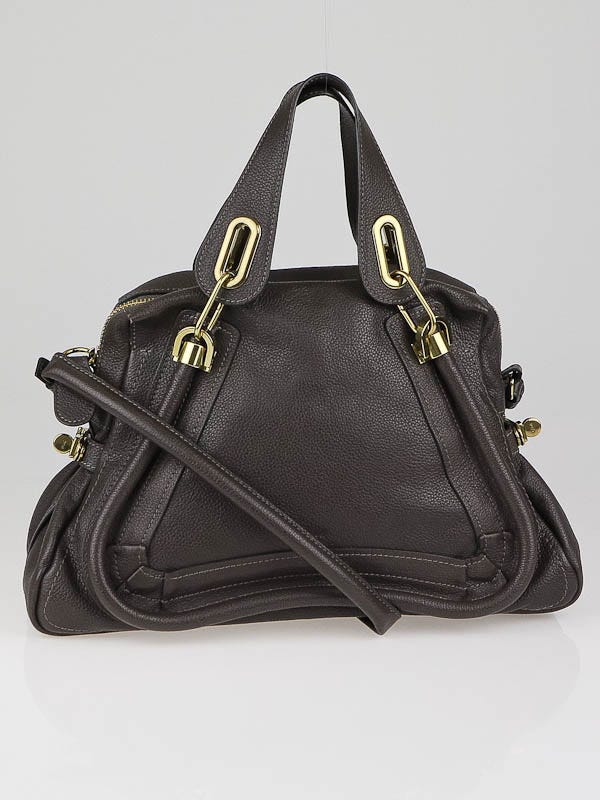 Chloe Rock Leather Medium Paraty Bag