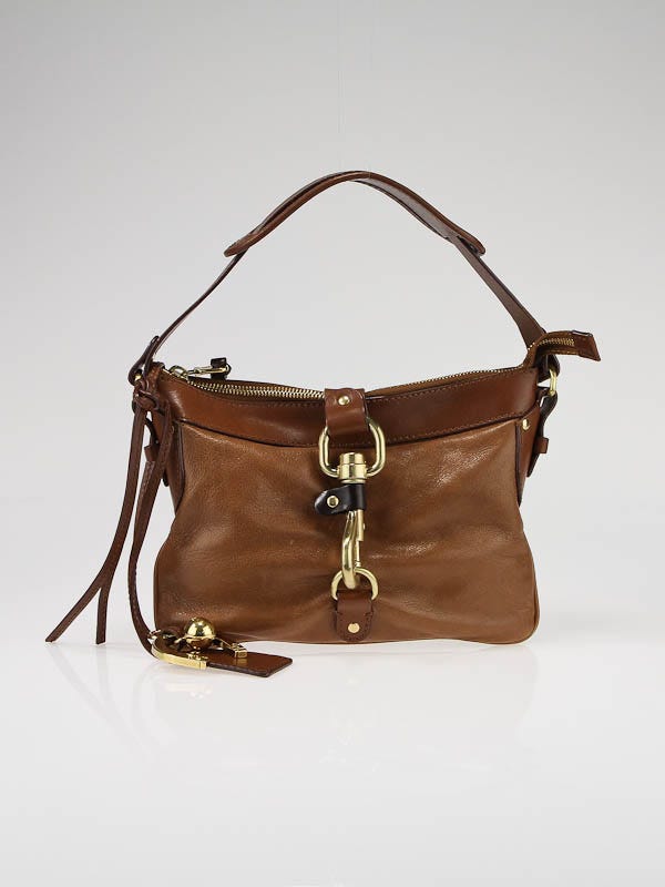 Chloe Kerala Brown Handbag Shoulder Bag Leather Brand Wallet | eBay