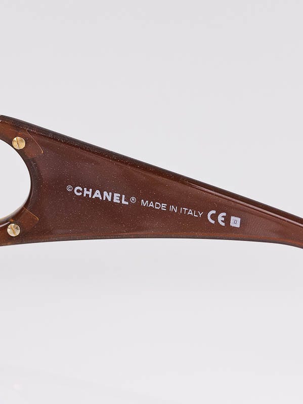 CHANEL Frameless CC Logo Sunglasses 4125 Black 112466