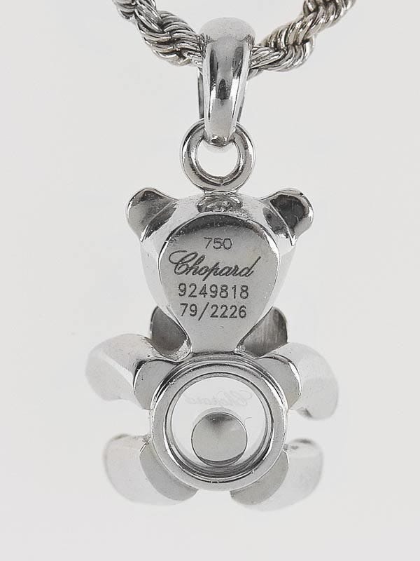 Chopard teddy bear on sale pendant