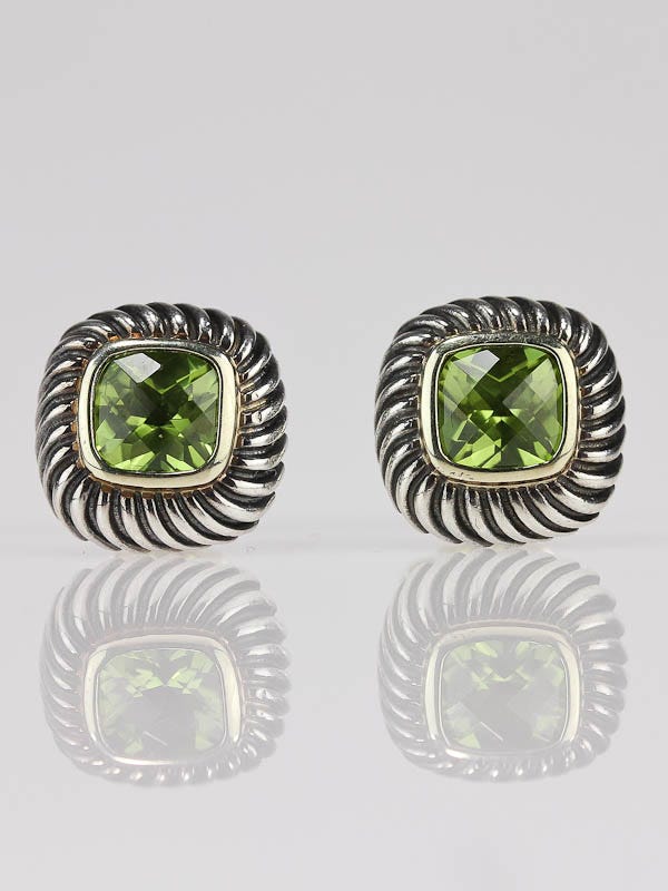 David yurman deals peridot earrings