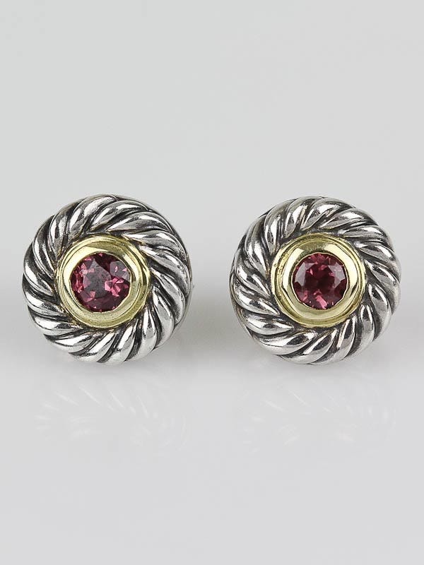 David yurman hot sale ruby earrings