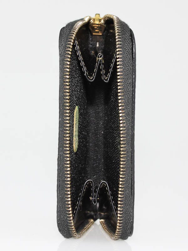 Fendi Striped Coated Canvas Zip Coin Pouch | Yoogi's Closet