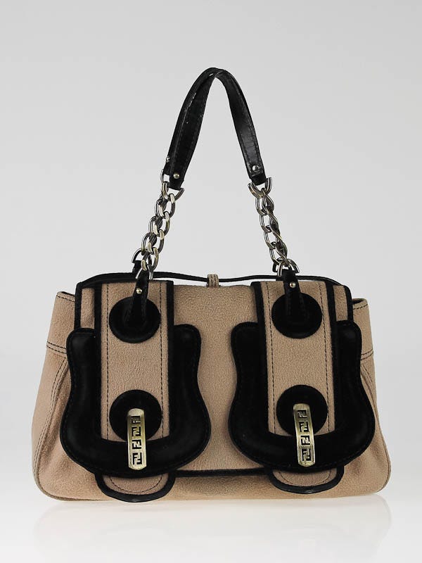 Fendi Camel Cashmere B. Bag - 8BN165