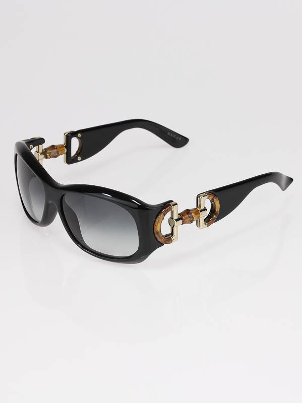 Gucci Havana Bamboo Horsebit Sunglasses 2970