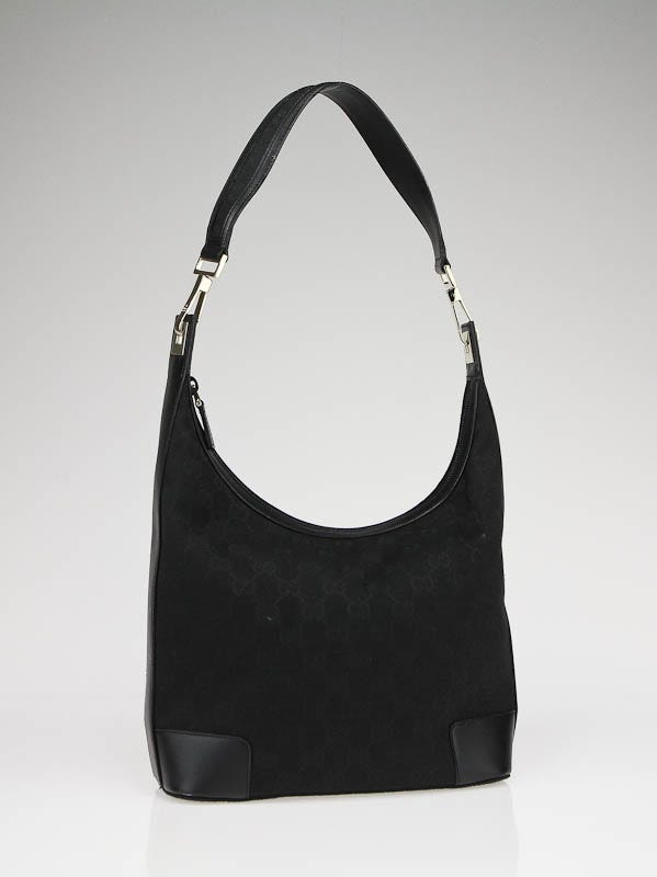 Gucci Black GG Fabric Small Shoulder Bag
