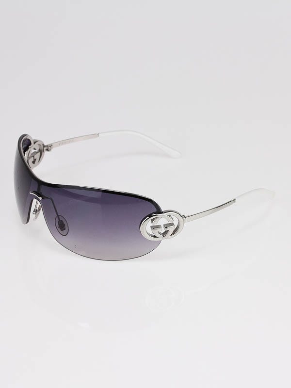 Gucci Black Gradient GG Logo Wrap Aviator Sunglasses 2773/S