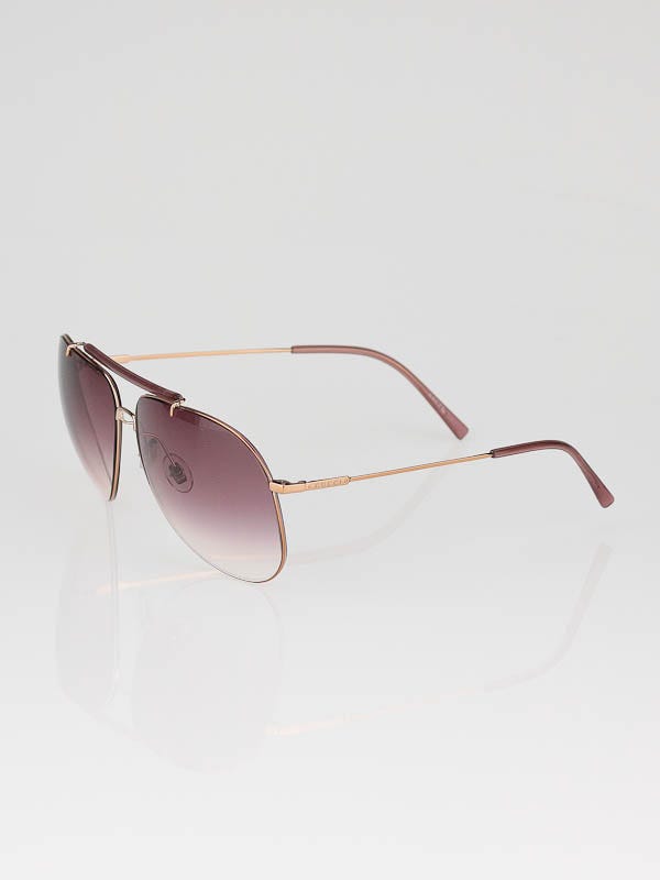 rose gradient sunglasses