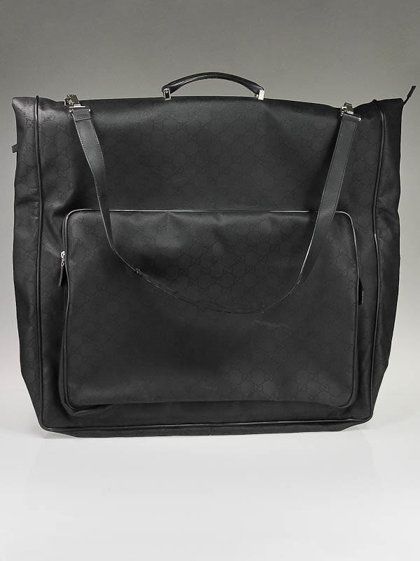 Gucci Black GG Canvas Large Garment Bag