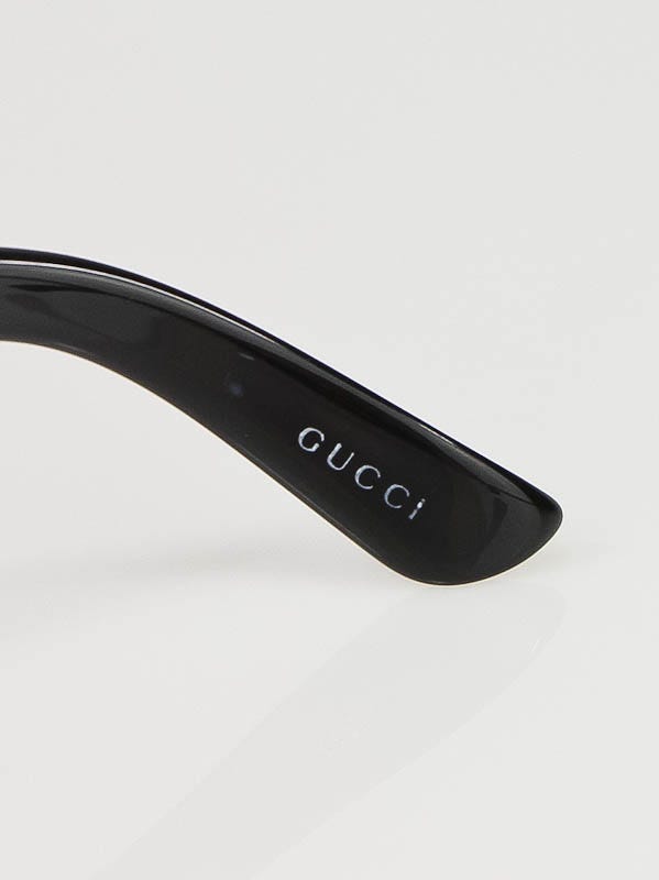 Gucci Black Frame Bamboo Horsebit Sunglasses GG 2969/S | Yoogi's