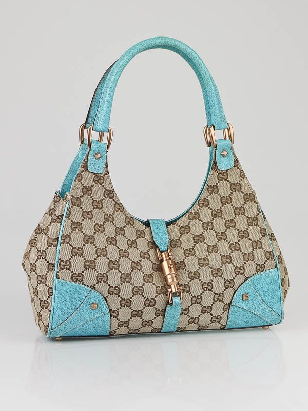 Gucci Beige/Ebony GG Canvas Waist Belt Bag - Yoogi's Closet