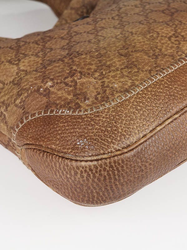 Gucci Tan Guccissima Leather New Jackie Medium Shoulder Bag