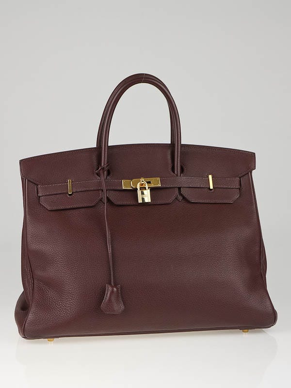 Hermes Lindy 30 Chocolate Clemence Brown Leather