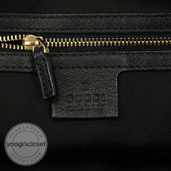 Gucci Black Leather Capri Chain Zip Shoulder Bag | Yoogi's Gucci Black Leather Capri Chain Zip Shoulder Bag | Yoogi's
