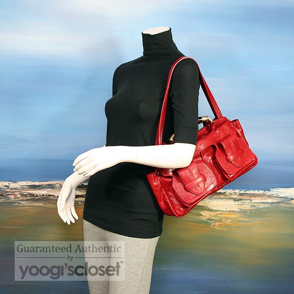 See by Chloe チェリーレッド Red Hana Crossbody Bag by See by Chloé Accessories | Rent the Runway