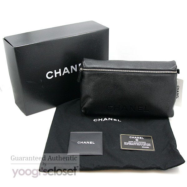 Chanel Black Leather Luxe Ligne Small Tote Bag - Yoogi's Closet