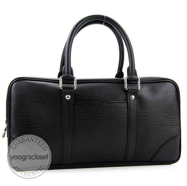 Louis Vuitton Noir Epi Leather Vivienne Long Bag