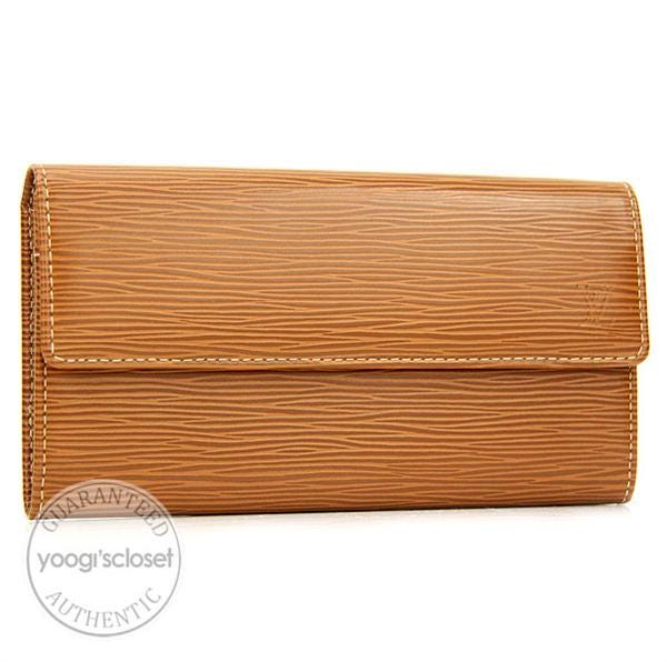 Louis Vuitton Cannelle Epi Leather Pochette Wallet