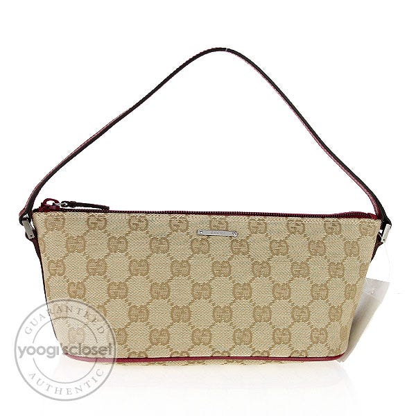 Pochette hot sale gucci beige