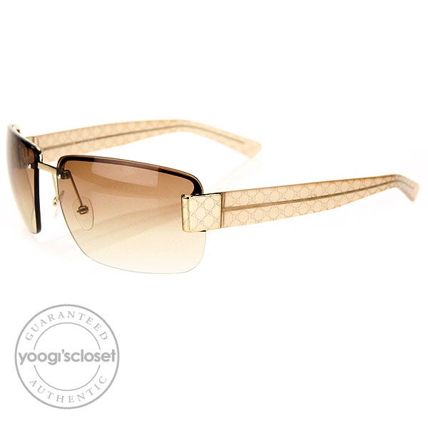 Gucci Monogram Sunglasses